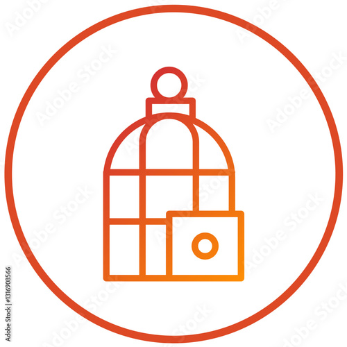 Vector Design Cage Icon Style