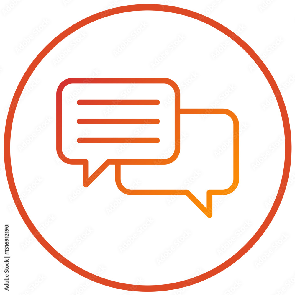 Vector Design Chat Icon Style Vector Design Chat Icon Style