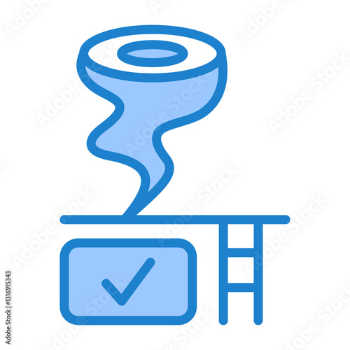 Tornado Shelter Icon