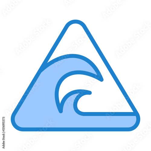 Tsunami Warning Icon
