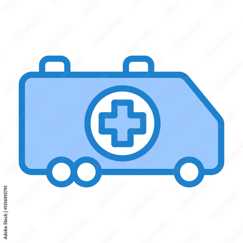 Obraz premium Mobile Medical Icon