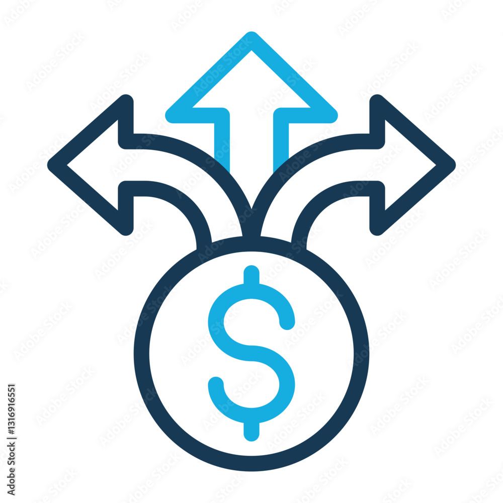Expenses Icon - Line Color - Business Value Themes Expenses Icon - Line Color - Business Value Themes
