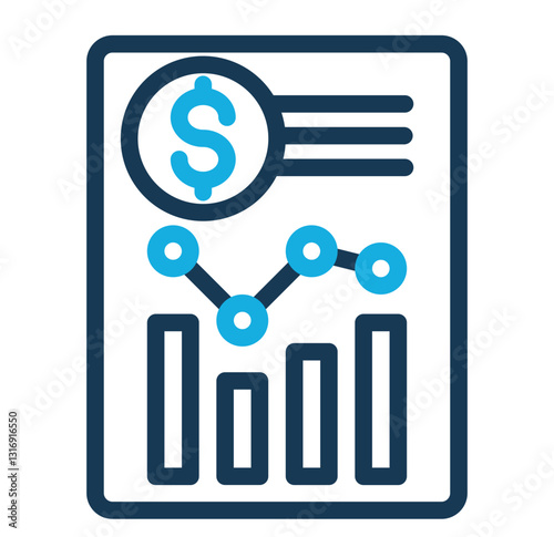 Monetary Icon - Line Color - Business Value Themes