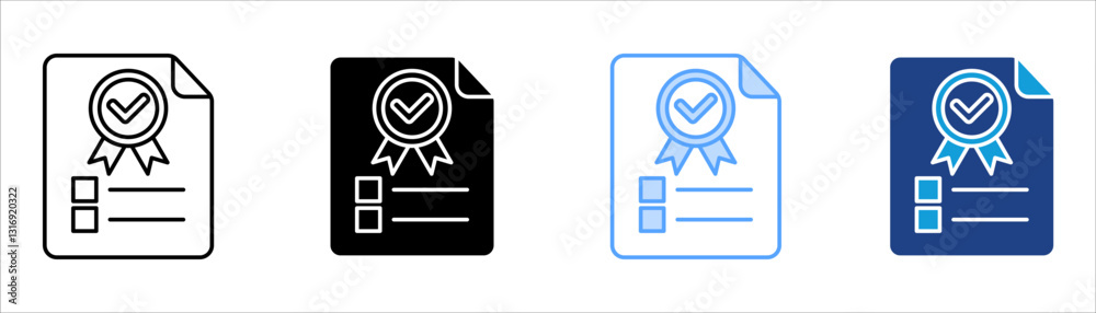 Standardization Icon Set Multiple Style Collection Standardization Icon Set Multiple Style Collection