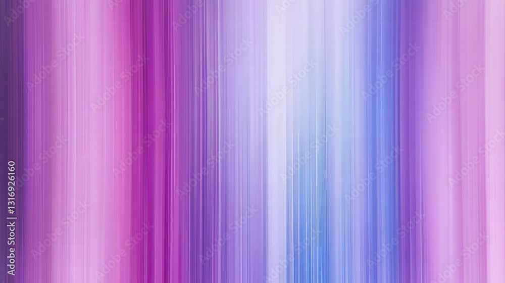 Obraz premium Pastel tone gradient background featuring purple, pink, and blue smooth lines in a defocused abstract design.