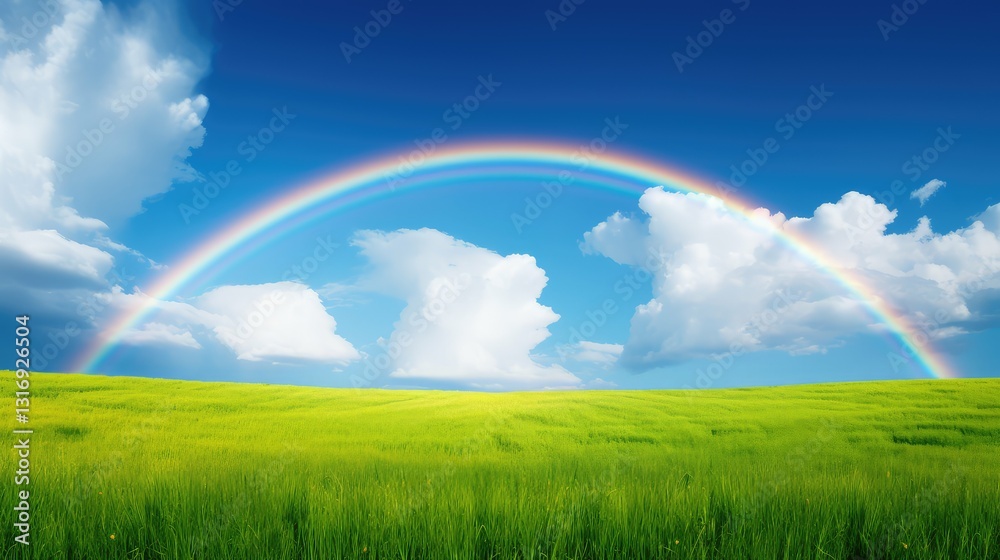 double blue sky rainbow double blue sky rainbow