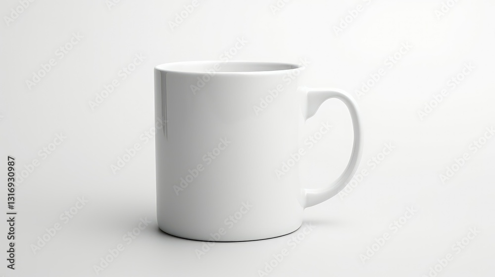 Obraz premium minimalist coffee mug transparent background