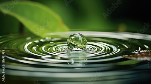 stream water drop ripple