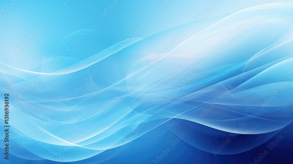 Fototapeta premium swirls graphic background blue