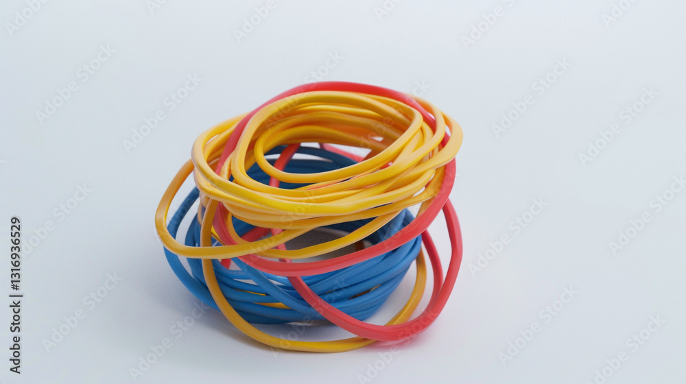 Rubber bands product shoot, on an isolated white background, object focused, png, stock image, hd quality, blog post Rubber bands product shoot, on an isolated white background, object focused, png, stock image, hd quality, blog post