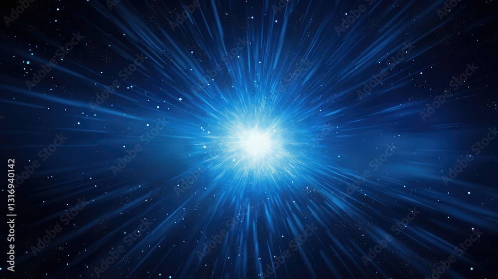 night blue star burst night blue star burst