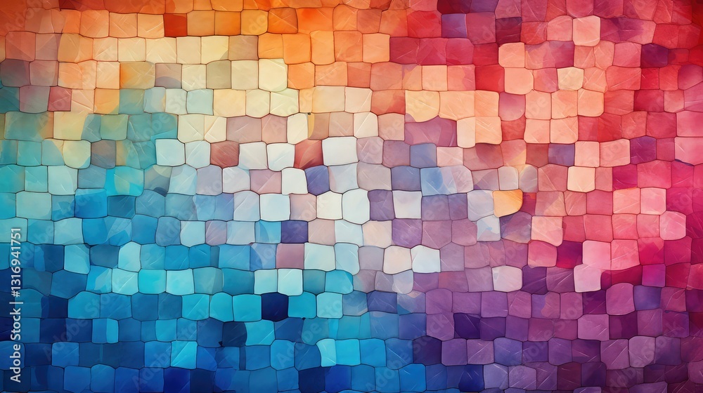 Fototapeta premium geometric digital texture background
