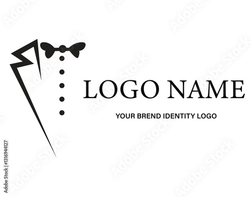 Tuxedo Logo template vector icon illustration design 