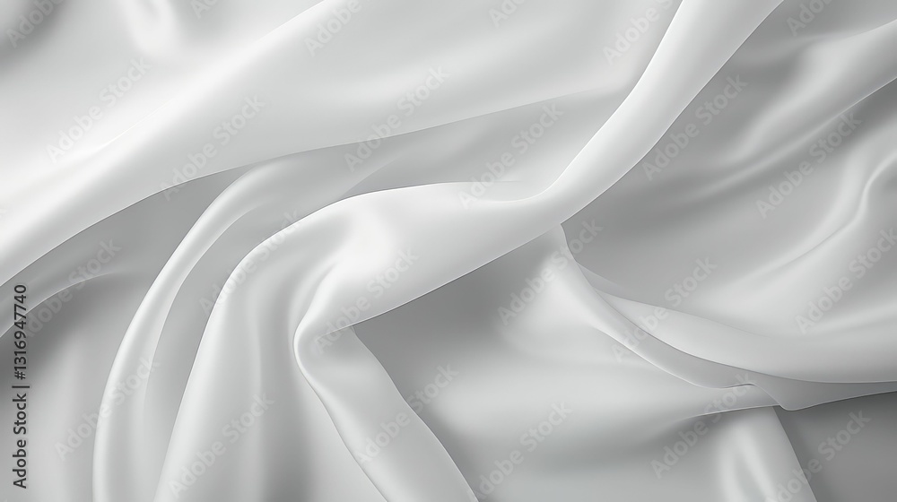 Obraz premium modern white sheet texture