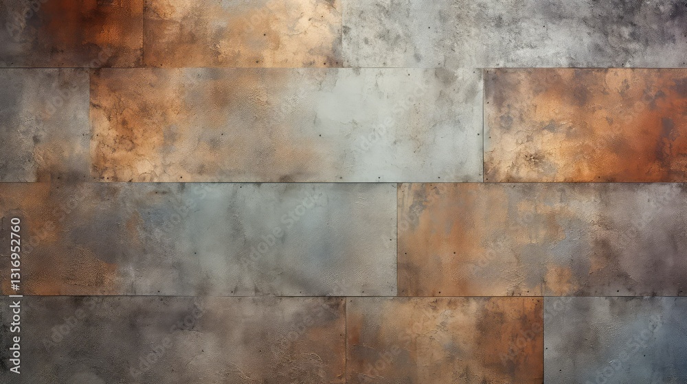 Obraz premium reflective grunge texture seamless