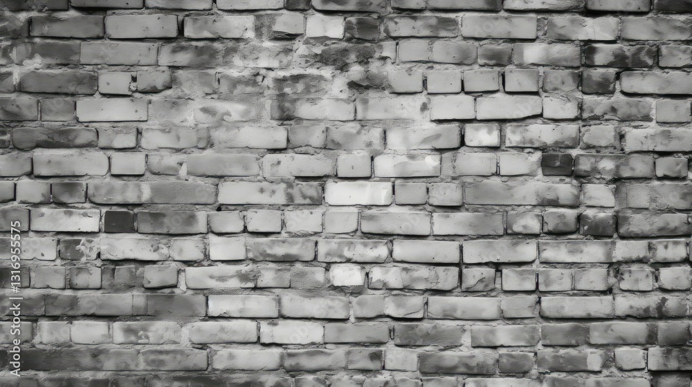 Obraz premium image brick wall outline