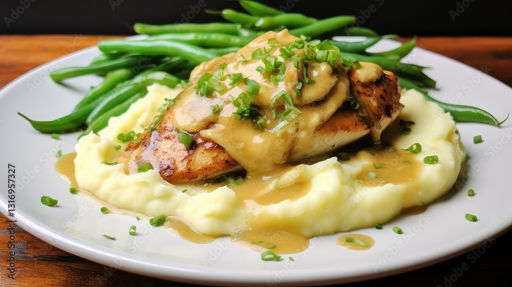 butter chicken mashed potatoes green beans butter chicken mashed potatoes green beans