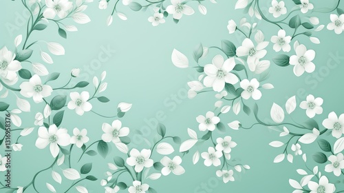 wallpaper mint green pattern