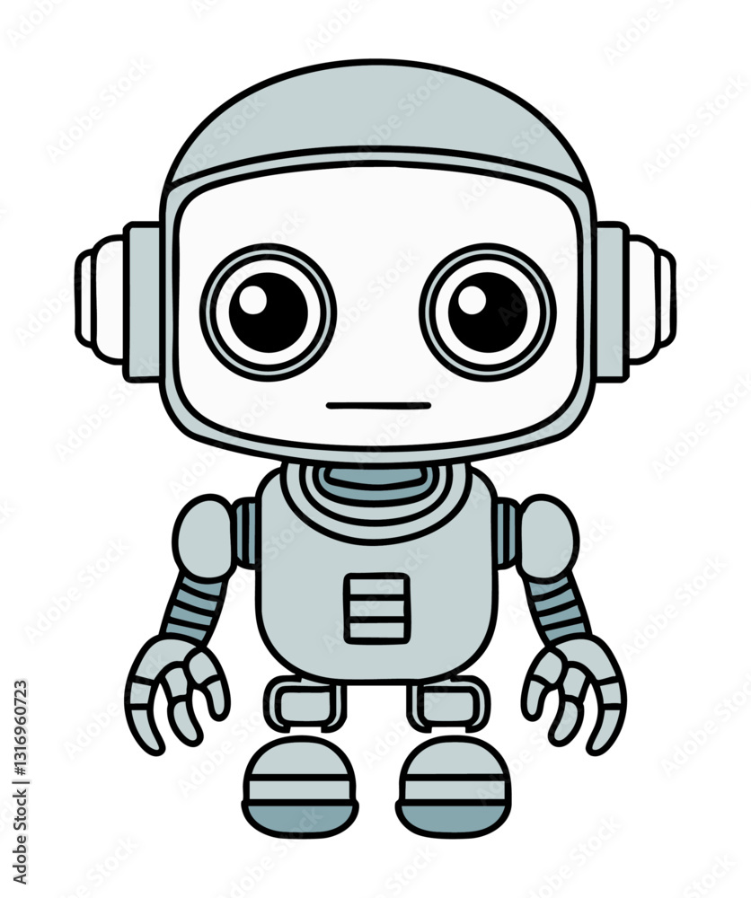Robot ilustracja Robot ilustracja