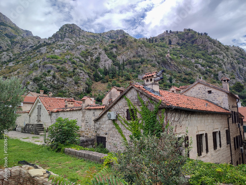 Old city in Kotor, Montenegro, Europe 