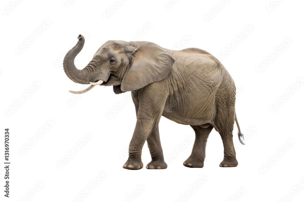 Obraz premium elephant isolated on white
