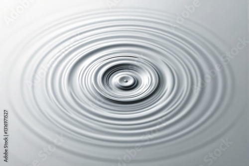 Wallpaper Mural Abstract water ripples on a gray background. Torontodigital.ca