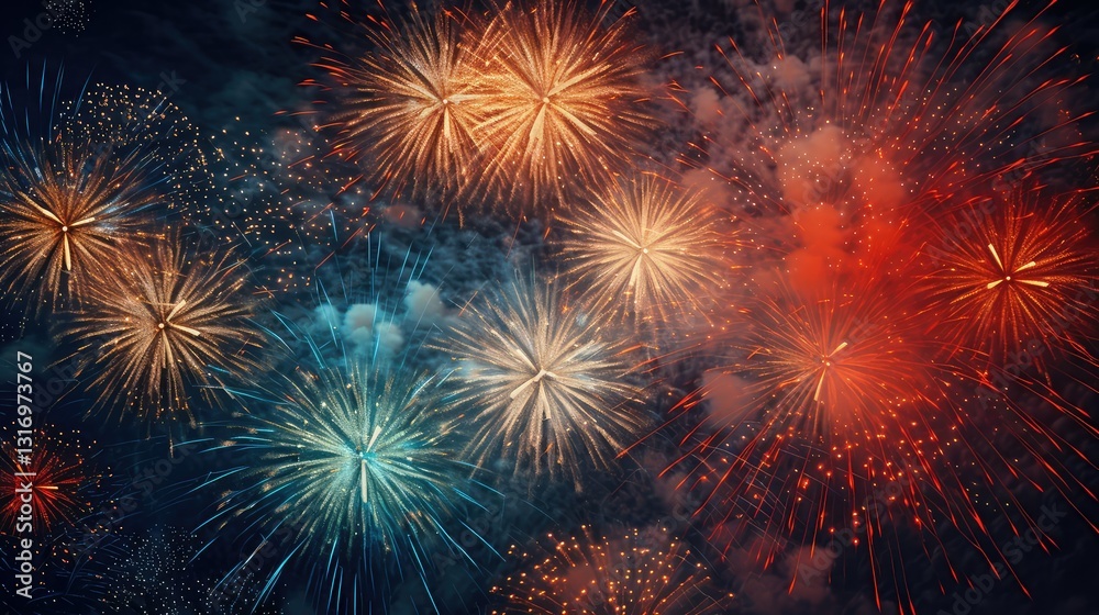 Fototapeta premium colors fire abstract background