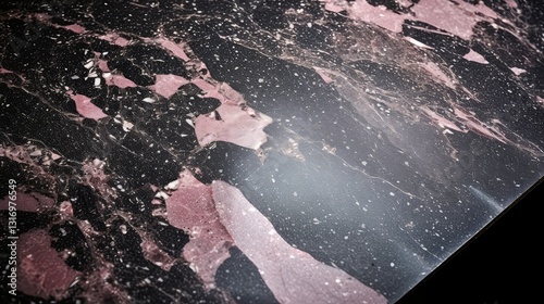 honed pink and silver background