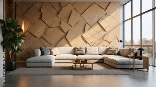 room plywood wall