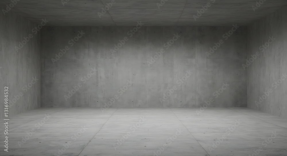 Abstract interior of empty room with concrete wall and floor. Contemporary architecture design, 3d illustration.Perfect background with space for text or image. Abstract interior of empty room with concrete wall and floor. Contemporary architecture design, 3d illustration.Perfect background with space for text or image.