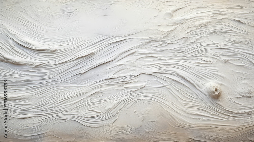 Obraz premium wooden white chalk texture