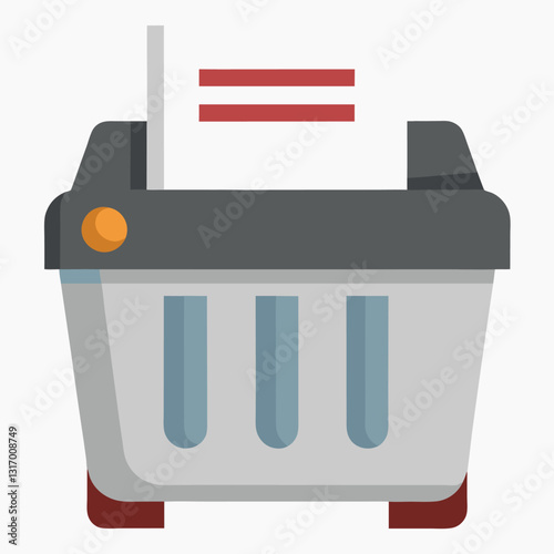 Illustration-of-document-shredder-isolated.