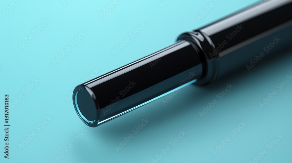 Glossy Black Lipstick Product Shot Glossy Black Lipstick Product Shot