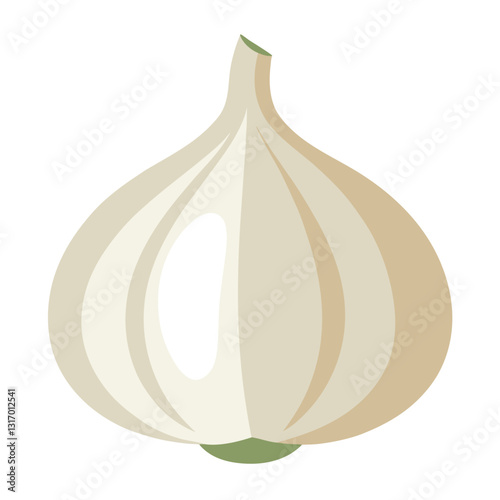 Illustration-of-garlic-isolated.