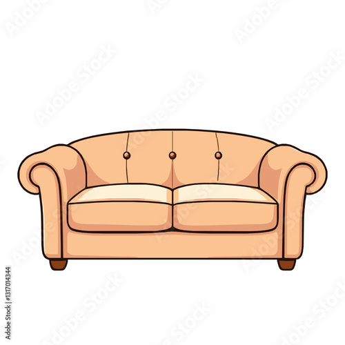 Beautiful Cartoon Sofa Couch