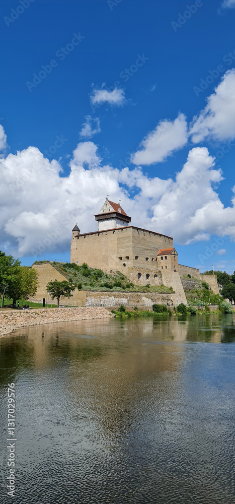 Vertical photography of castle in Estonia Vertical photography of castle in Estonia