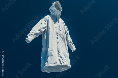 Modern Grey Hooded Jacket - Stylish and Protective