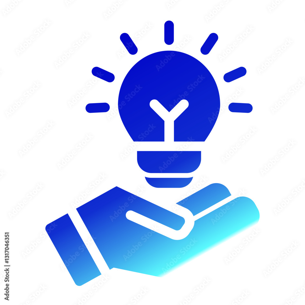 Problem Solving Icon - Glyph Gradient Style - Business Value Themes Problem Solving Icon - Glyph Gradient Style - Business Value Themes