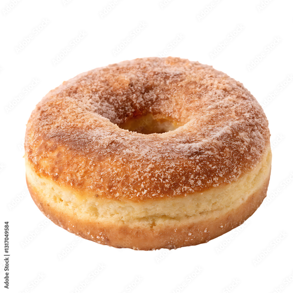 Best and sweet cinnamon sugar donut illustration isolated on white background. Sweet items illustration on white Best and sweet cinnamon sugar donut illustration isolated on white background. Sweet items illustration on white