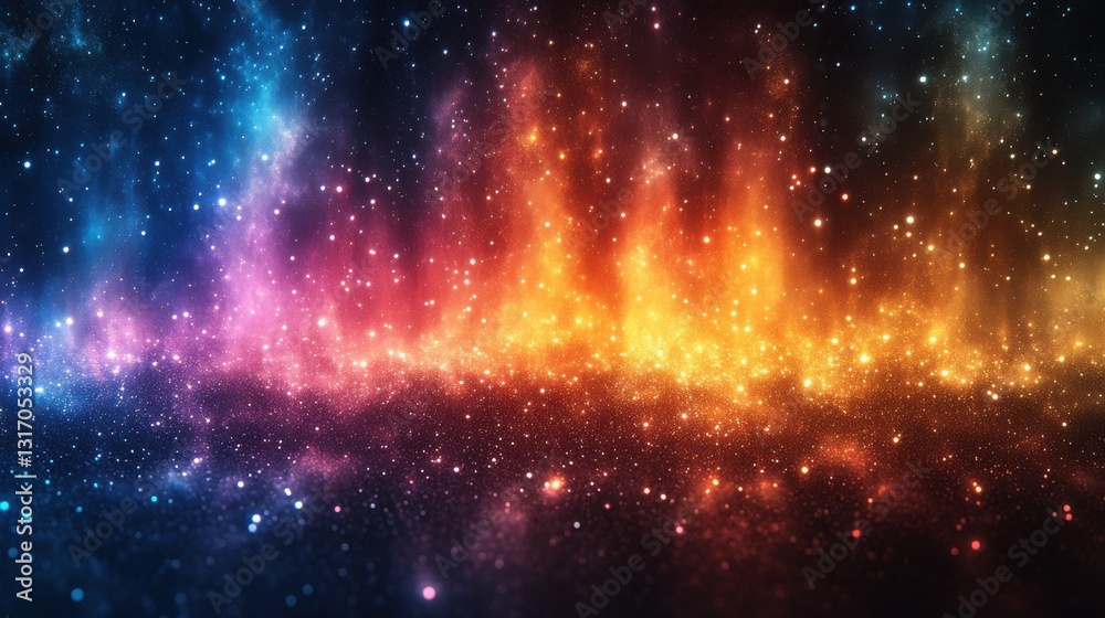 Obraz premium Abstract colorful background with lights 