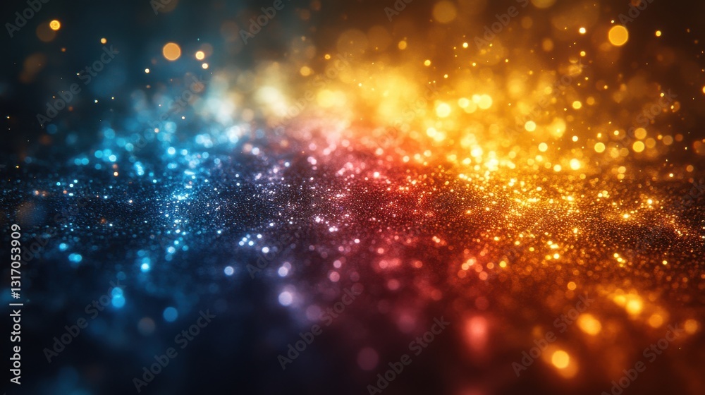 Fototapeta premium Abstract colorful background with lights 