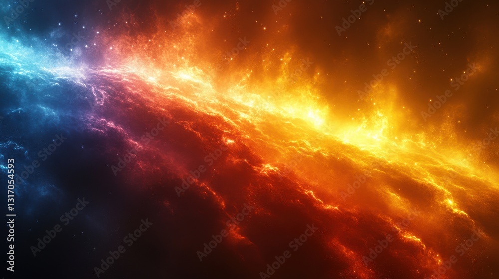 Fototapeta premium Abstract colorful background with lights 