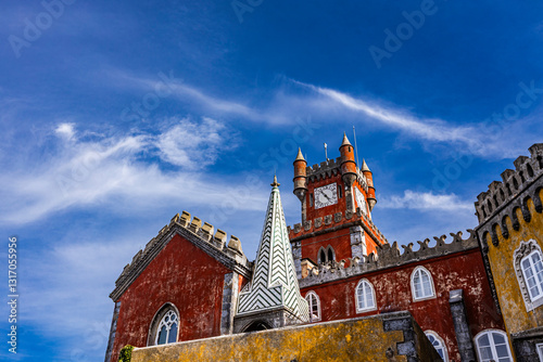 National Palace of Pena in ...