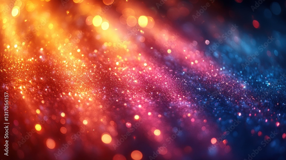 Fototapeta premium Abstract colorful background with lights 