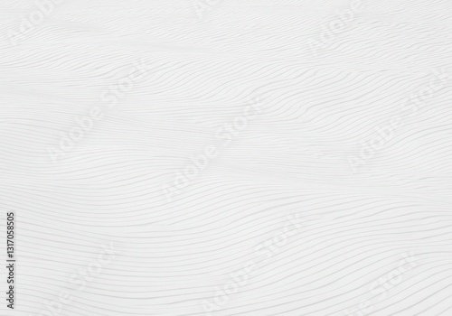 Brushed metal texture with a white paper background and metallic gradient pattern with cool background