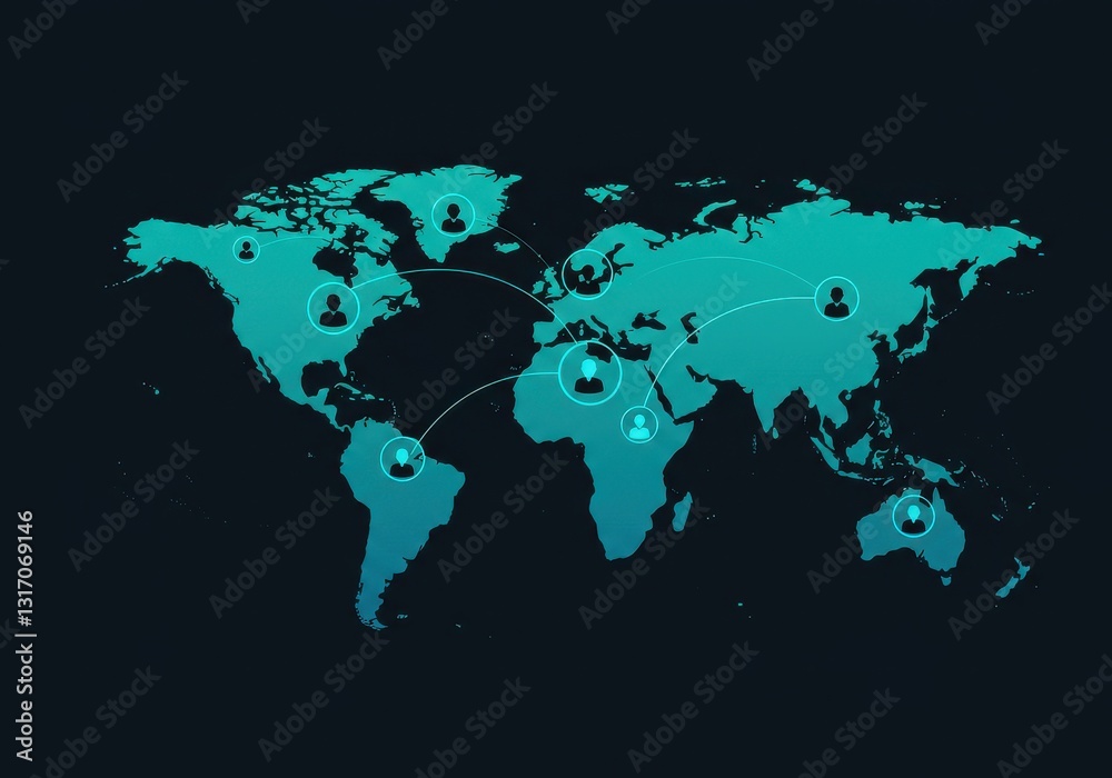 world map overlaid with interconnected lines symbolizing globalization world map overlaid with interconnected lines symbolizing globalization