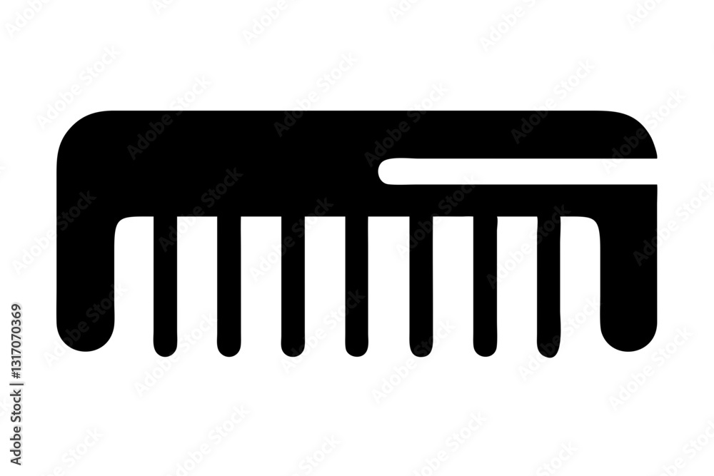 Flat Plastic Hair Comb Icon – Hair Styling Tool Vector Illustration
Flat Plastic Hair Comb Icon – Hair Styling Tool Vector Illustration