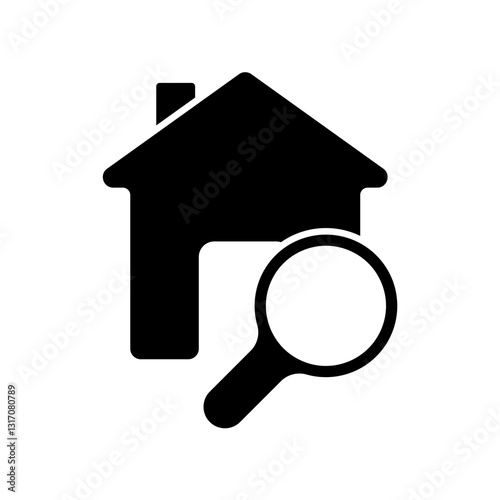 Icon a search, isolated against a clean background.