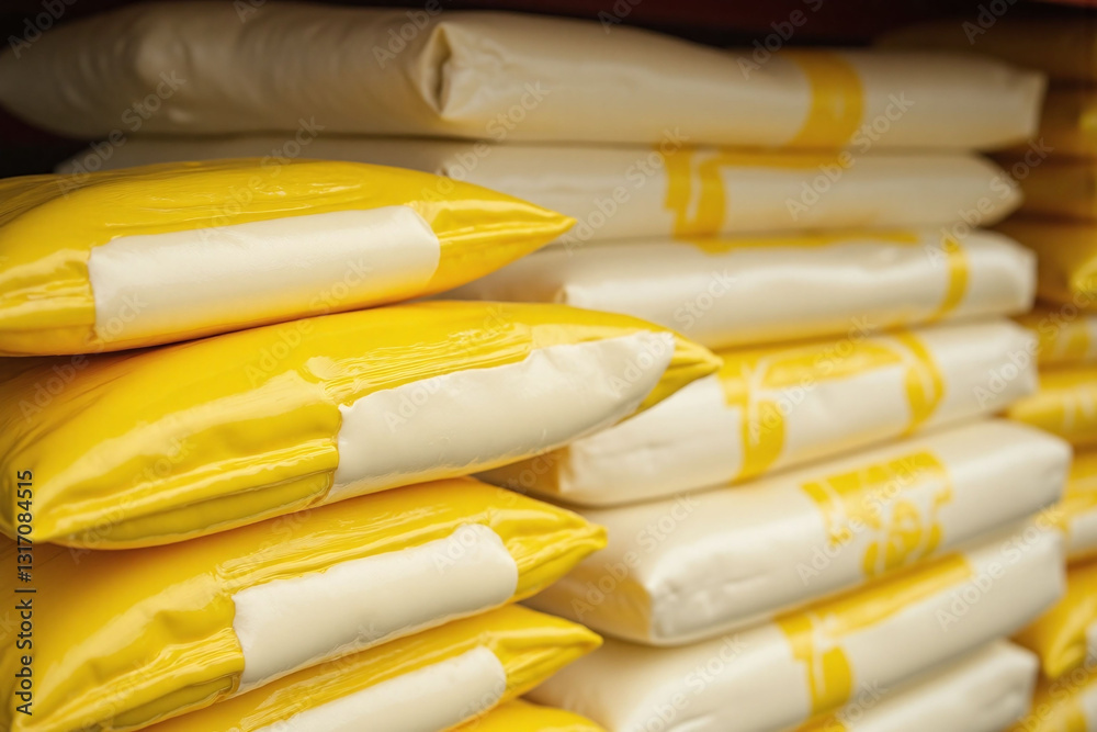 Fototapeta premium bunch of rolls of cheese stacked on top of each other