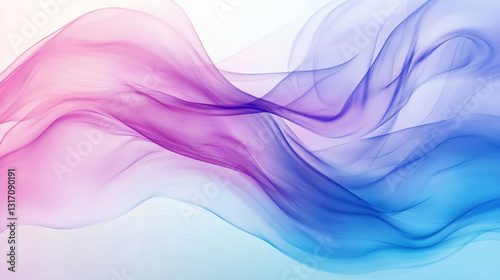 Abstract Gradient Flowing Wave Background